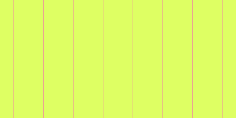 #deff63, #eba393 vertical lines, two pixels wide, ninety-nine pixels apart