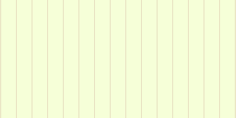 #deff63 (25%), #caa393 vertical lines, one pixels wide, fifty-two pixels apart