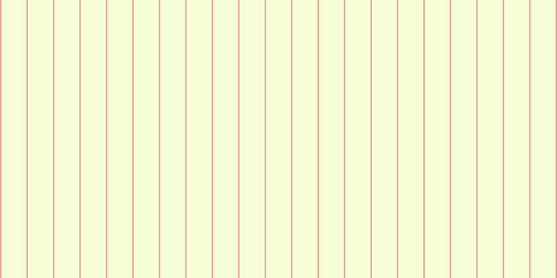 #deff63 (25%), #eba393 vertical lines, two pixels wide, thirty-six pixels apart