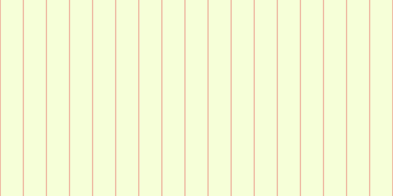 #deff63 (25%), #eba393 vertical lines, two pixels wide, forty-five pixels apart