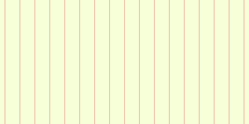 #deff63 (25%), #eba393 vertical lines, two pixels wide, forty-six pixels apart