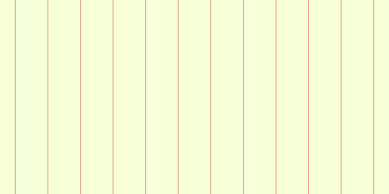 #deff63 (25%), #eba393 vertical lines, two pixels wide, sixty-five pixels apart
