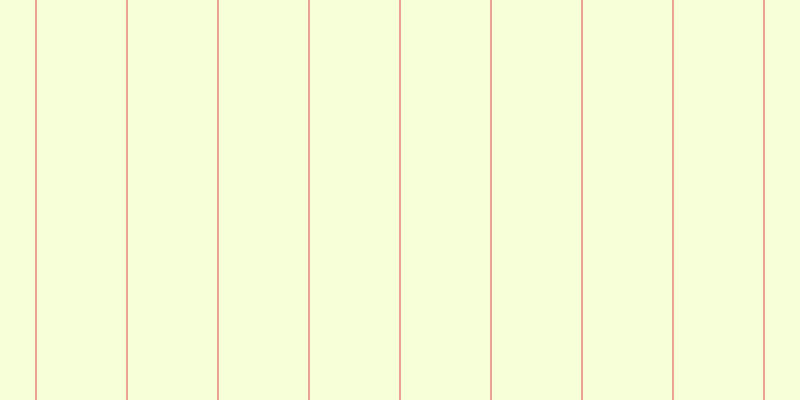 #deff63 (25%), #eba393 vertical lines, two pixels wide, eighty-nine pixels apart