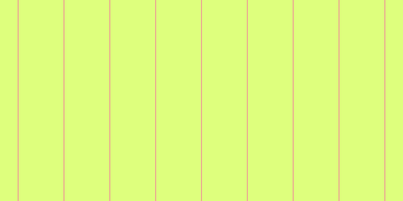 #deff7d, #eba393 vertical lines, two pixels wide, eighty-nine pixels apart
