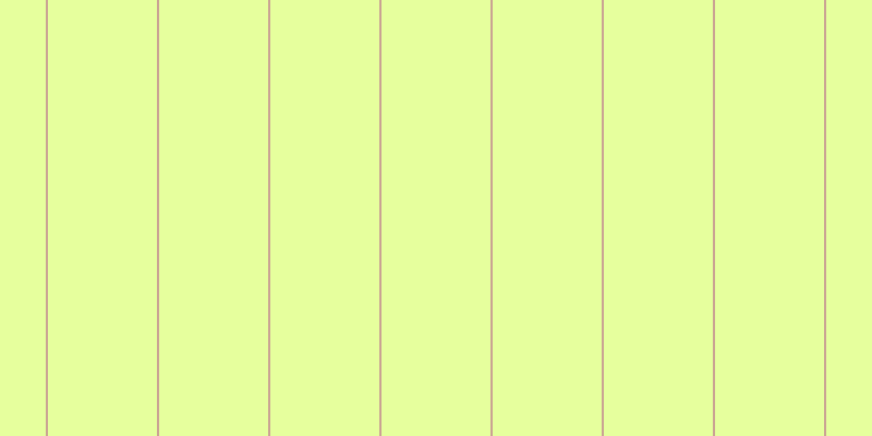 #deff7d (75%), #caa393 vertical lines, two pixels wide, one hundred pixels apart