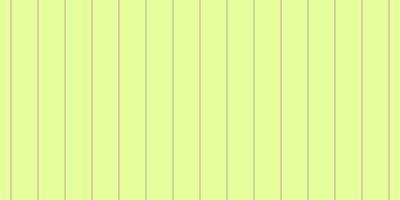 #deff7d (75%), #caa393 vertical lines, two pixels wide, fifty-two pixels apart