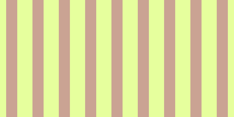#deff7d (75%), #caa393 vertical lines, thirty-eight pixels wide, fifty-two pixels apart