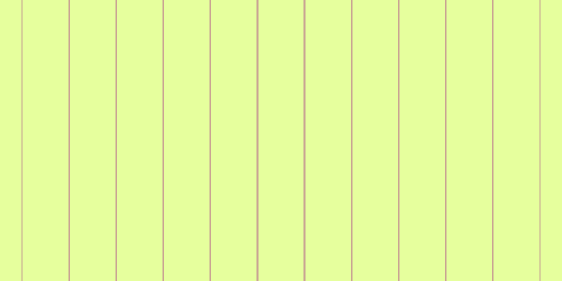 #deff7d (75%), #caa393 vertical lines, two pixels wide, sixty-five pixels apart