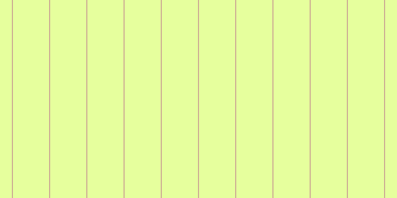 #deff7d (75%), #caa393 vertical lines, two pixels wide, seventy-three pixels apart