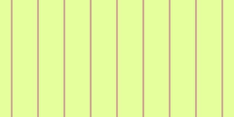 #deff7d (75%), #caa393 vertical lines, six pixels wide, eighty-four pixels apart