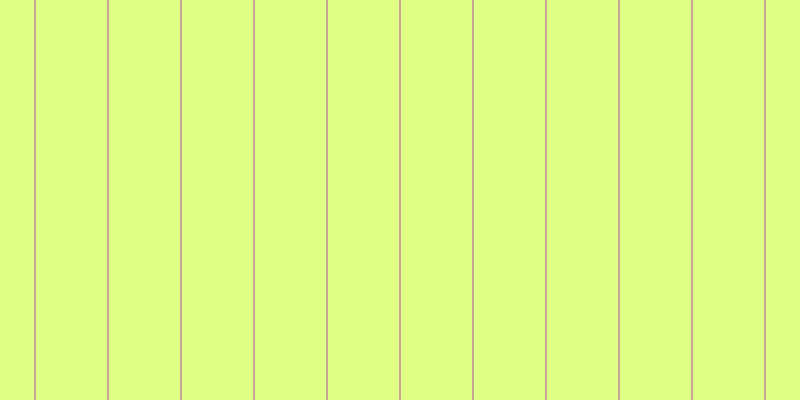 #deff84, #caa393 vertical lines, two pixels wide, seventy-one pixels apart