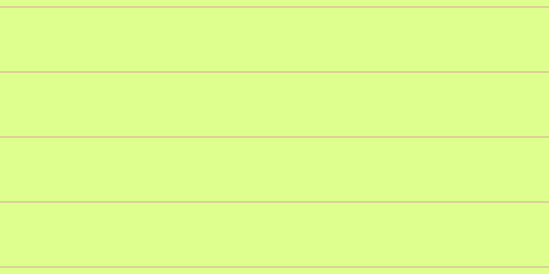 #deff8d, #dbd393 horizontal lines, two pixels wide, ninety-three pixels apart