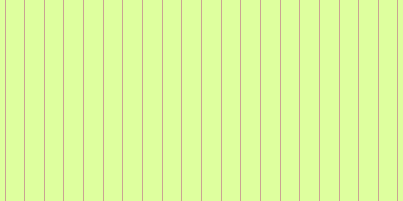 #deff9e, #caa393 vertical lines, two pixels wide, thirty-seven pixels apart