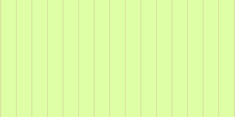 #deffa5, #caa393 vertical lines, one pixels wide, fifty-two pixels apart
