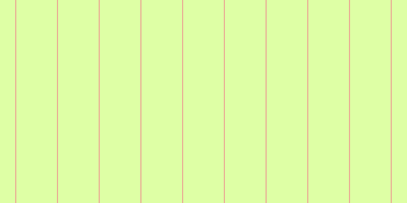 #deffa5, #eba393 vertical lines, two pixels wide, eighty pixels apart