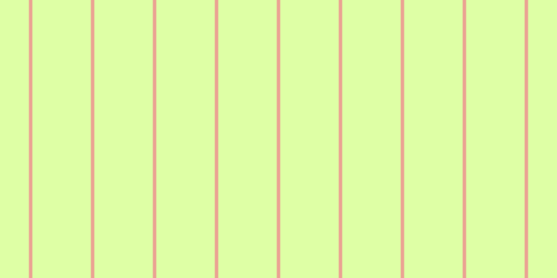 #deffa5, #eba393 vertical lines, five pixels wide, eighty-four pixels apart