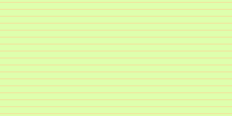 #deffad, #fcd393 horizontal lines, two pixels wide, twenty-two pixels apart