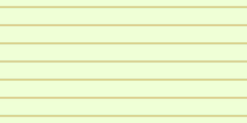 #deffad (50%), #dbd393 horizontal lines, seven pixels wide, fifty-two pixels apart