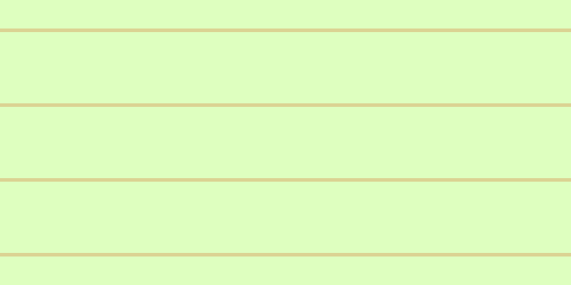 #deffbf, #dbd393 horizontal lines, five pixels wide, one hundred pixels apart