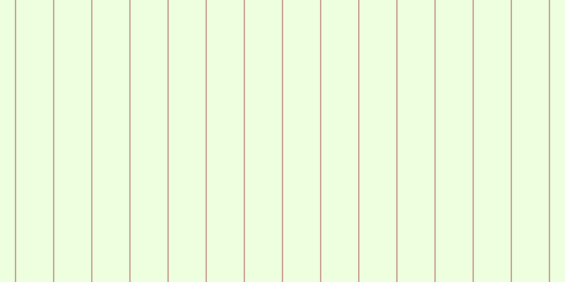 #deffbf (50%), #caa393 vertical lines, two pixels wide, fifty-two pixels apart