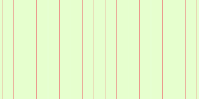 #deffbf (75%), #eba393 vertical lines, two pixels wide, forty-four pixels apart