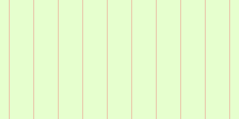 #deffbf (75%), #eba393 vertical lines, two pixels wide, eighty pixels apart