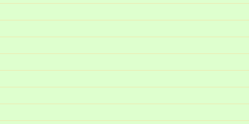 #deffce, #fcd393 horizontal lines, one pixels wide, fifty-three pixels apart
