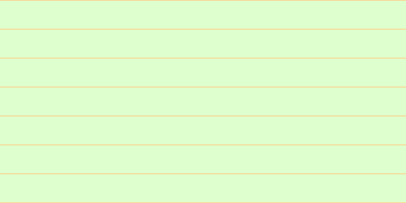 #deffce, #fcd393 horizontal lines, two pixels wide, fifty-five pixels apart