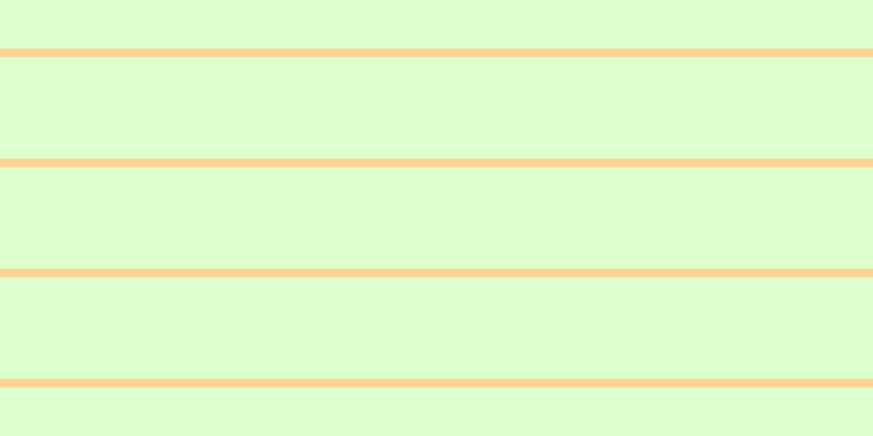 #deffce, #fcd393 horizontal lines, eight pixels wide, ninety-three pixels apart
