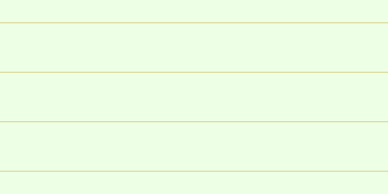 #deffce (50%), #dbd393 horizontal lines, two pixels wide, one hundred pixels apart