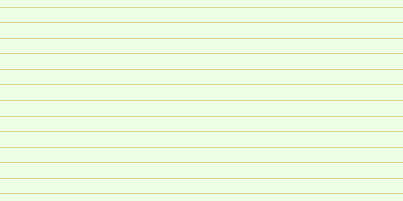 #deffce (50%), #dbd393 horizontal lines, two pixels wide, twenty-nine pixels apart