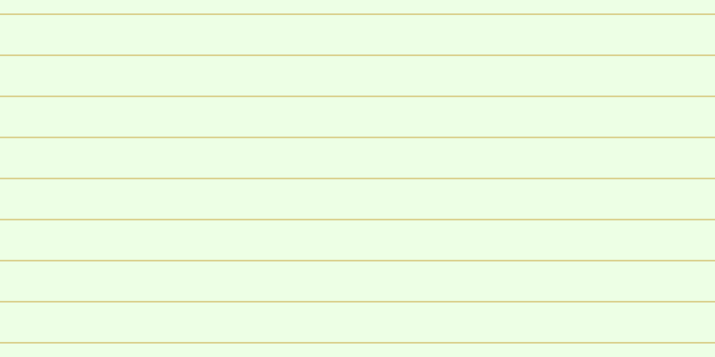 #deffce (50%), #dbd393 horizontal lines, two pixels wide, forty-four pixels apart