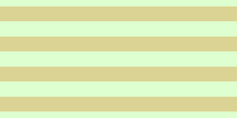 #deffcf, #dbd393 horizontal lines, fifty pixels wide, fifty-two pixels apart