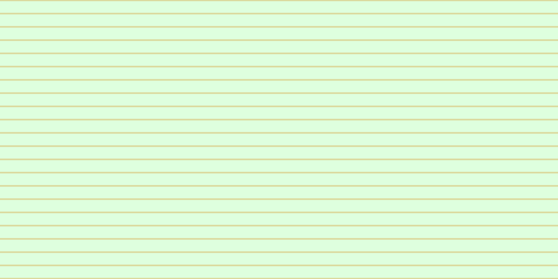 #deffde, #dbd393 horizontal lines, two pixels wide, seventeen pixels apart