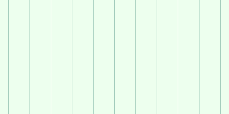 #deffe0 (50%), #67a393 vertical lines, one pixels wide, seventy-three pixels apart