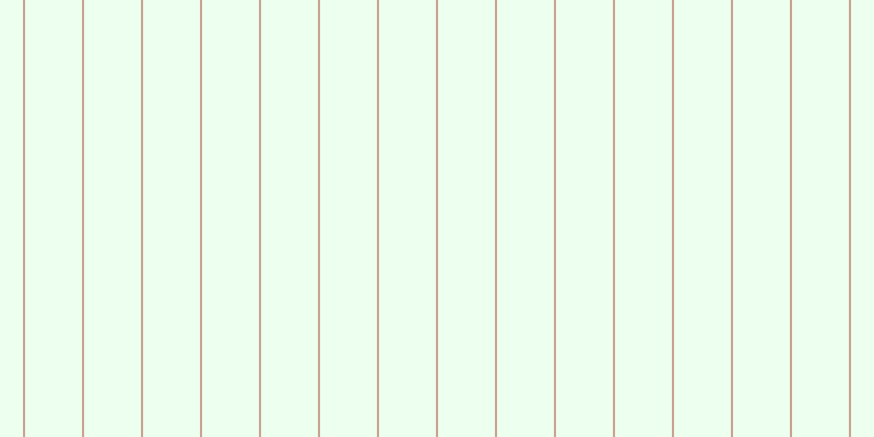 #deffe0 (50%), #caa393 vertical lines, two pixels wide, fifty-two pixels apart