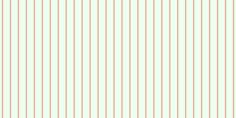 #deffe0 (50%), #eba393 vertical lines, four pixels wide, twenty-three pixels apart