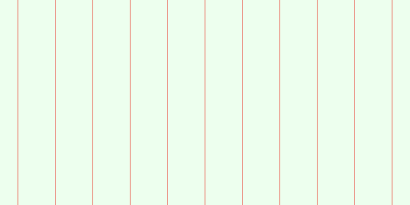 #deffe0 (50%), #eba393 vertical lines, two pixels wide, seventy-one pixels apart