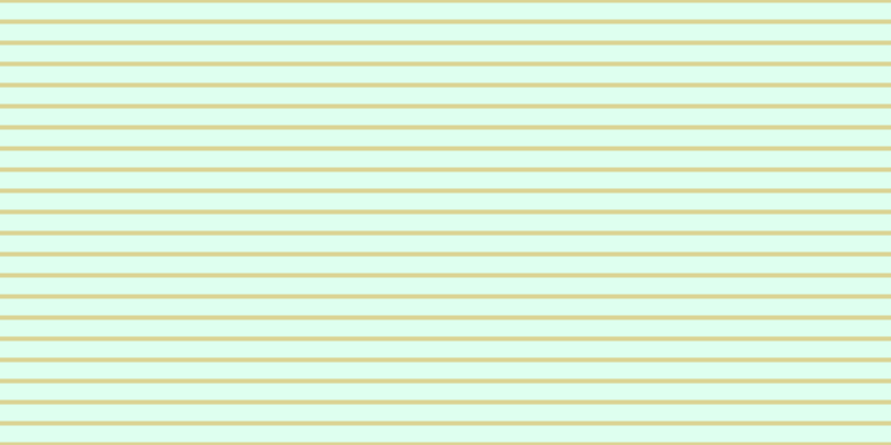 #deffef, #dbd393 horizontal lines, four pixels wide, fifteen pixels apart