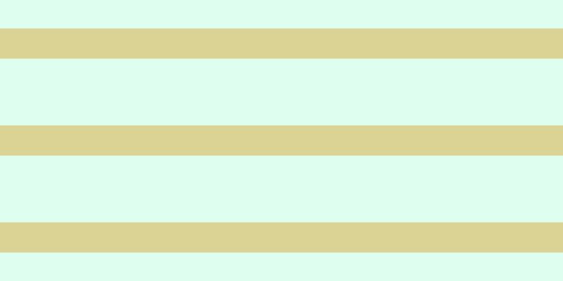 #deffef, #dbd393 horizontal lines, forty-three pixels wide, ninety-five pixels apart