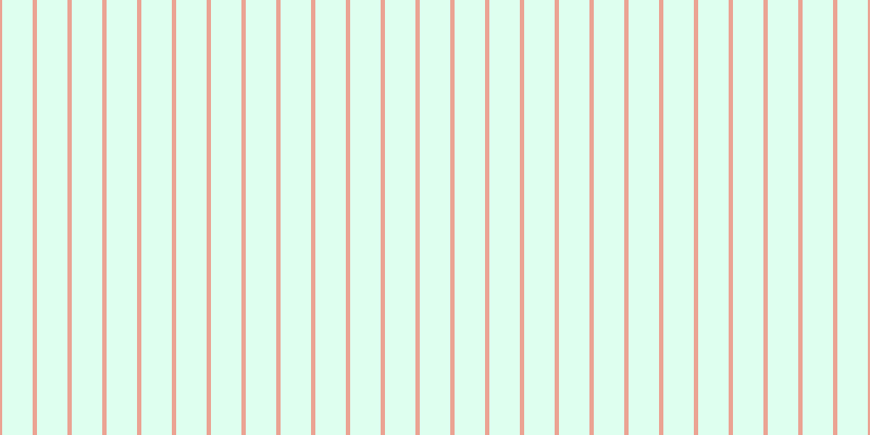 #deffef, #eba393 vertical lines, four pixels wide, twenty-eight pixels apart
