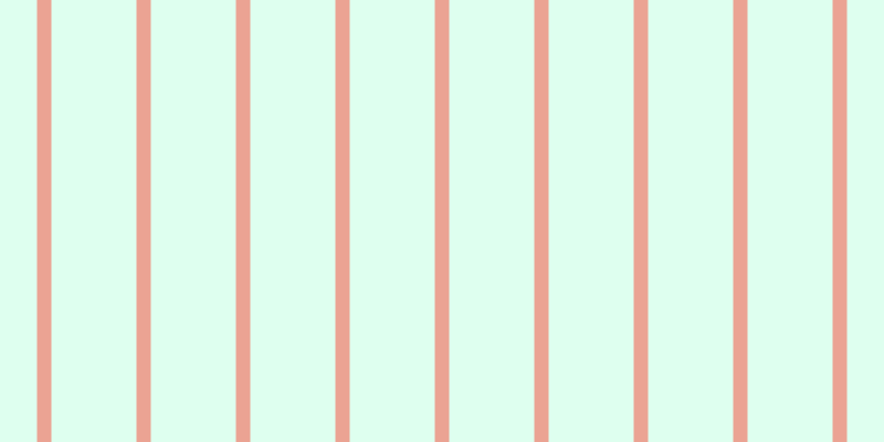 #deffef, #eba393 vertical lines, thirteen pixels wide, seventy-seven pixels apart