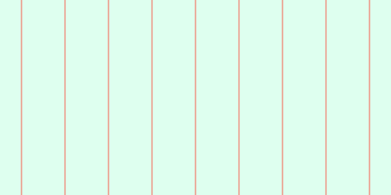#deffef, #eba393 vertical lines, three pixels wide, eighty-six pixels apart