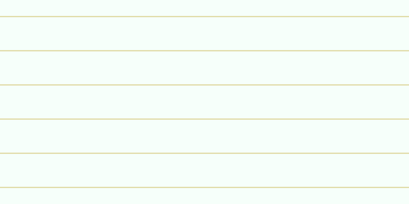 #deffef (25%), #dbd393 horizontal lines, two pixels wide, sixty-five pixels apart