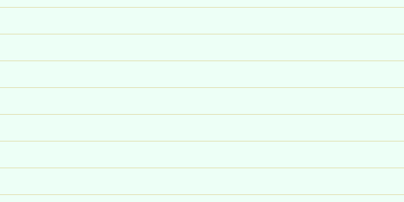 #deffef (50%), #dbd393 horizontal lines, one pixels wide, fifty-two pixels apart