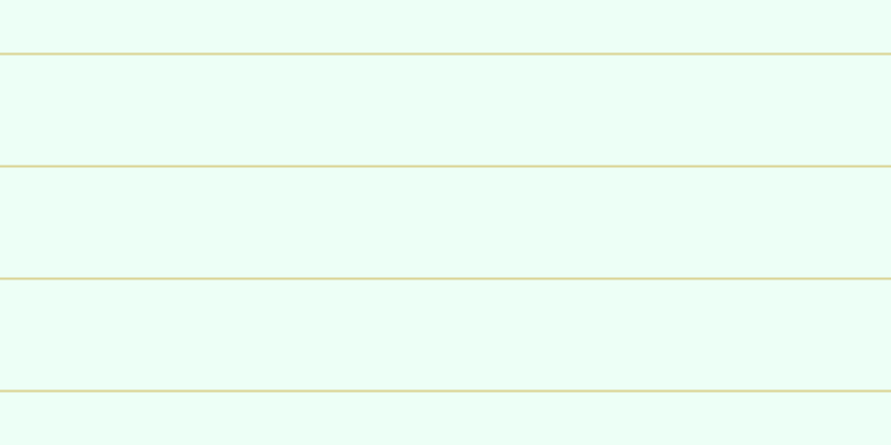 #deffef (50%), #dbd393 horizontal lines, two pixels wide, ninety-nine pixels apart