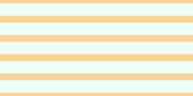 #deffef (50%), #fcd393 horizontal lines, twenty-eight pixels wide, fifty-two pixels apart