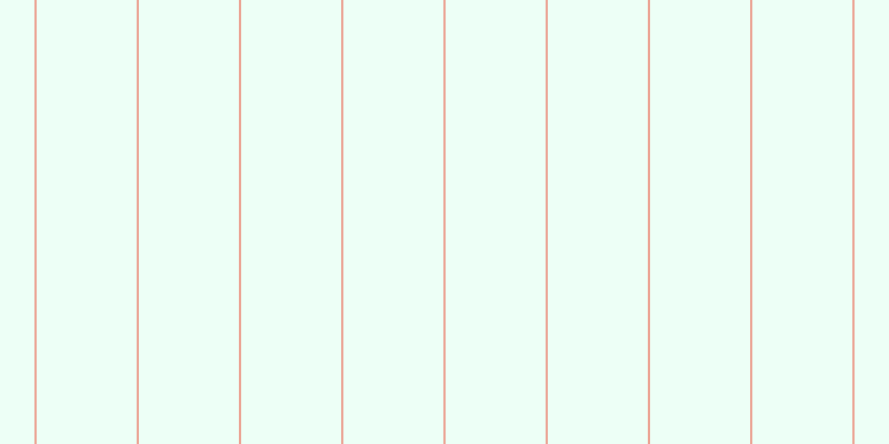 #defff0 (50%), #eba393 vertical lines, two pixels wide, ninety pixels apart