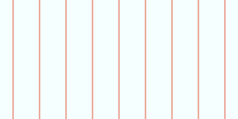 #deffff (25%), #eba393 vertical lines, five pixels wide, eighty-four pixels apart
