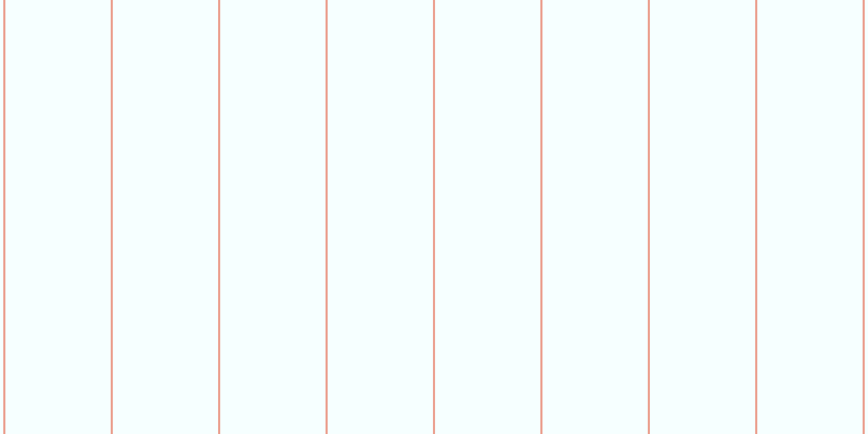 #deffff (25%), #eba393 vertical lines, two pixels wide, ninety-seven pixels apart